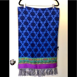 Versace Wool Scarf, Authentic